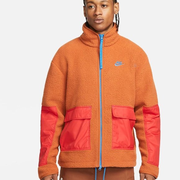 $150 Nike Sportswear Sport Essentials + Mens Fleece Full-Zip Jacket DD5021-246 - Picture 5 of 8